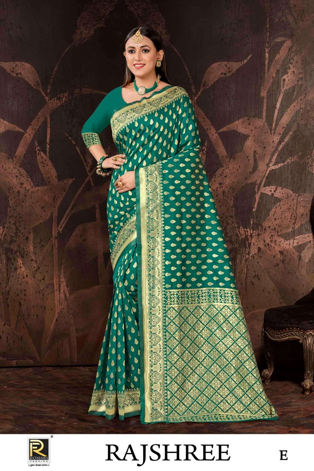 Ronisha Rajshree Banarasi Silk Saree Wholesale catalog