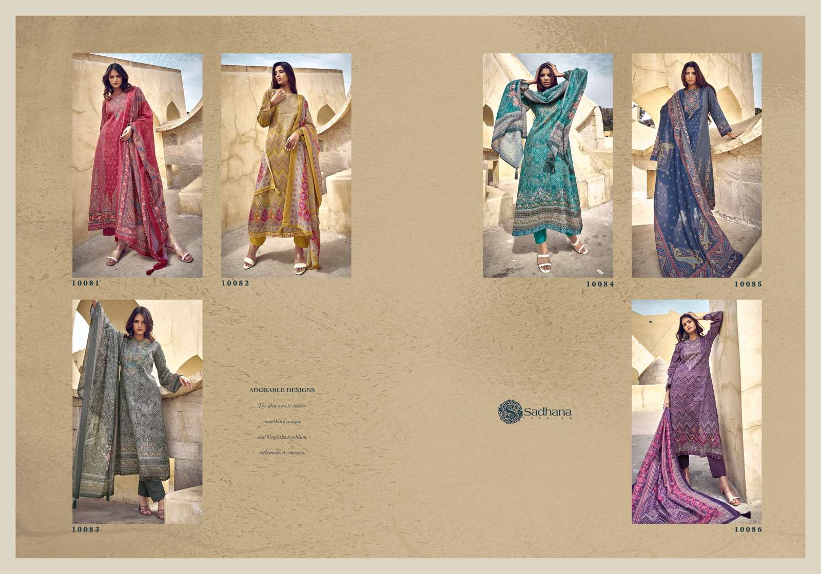 SADHANA FASHION SIMRIN COTTON Salwar Kameez Wholesale catalog