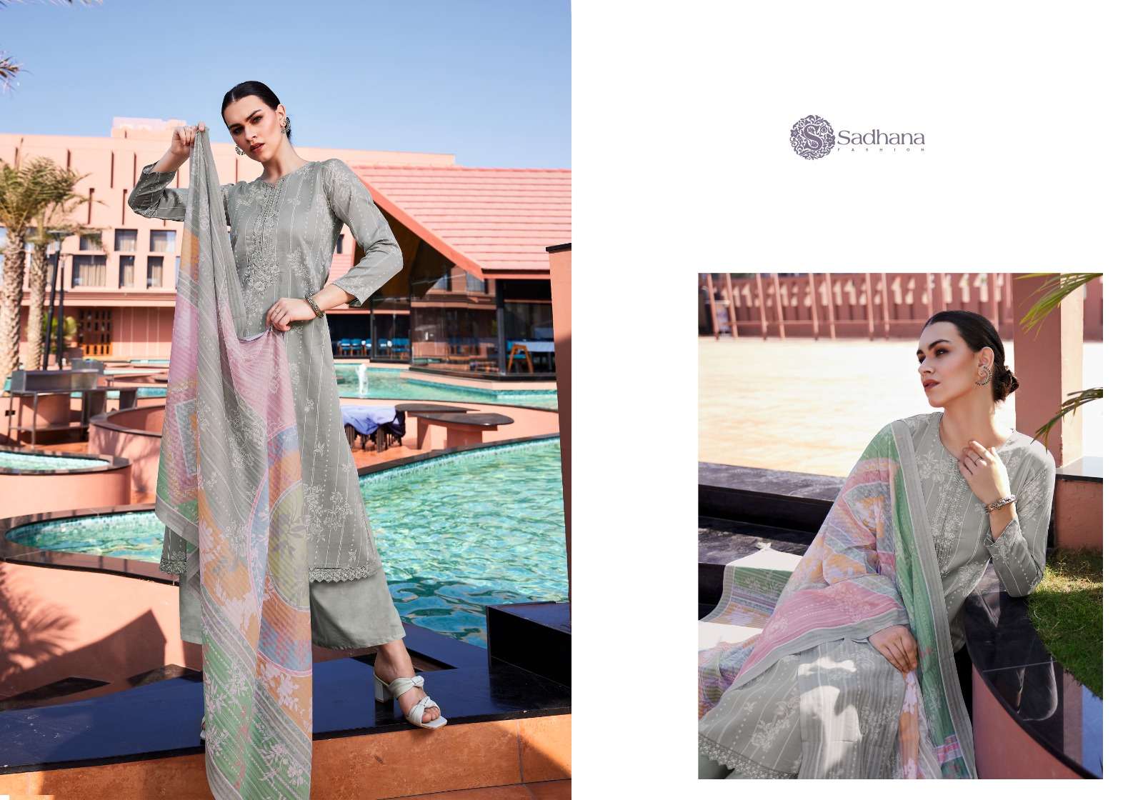 SADHANA FASHION ZABIN Salwar Kameez Wholesale catalog