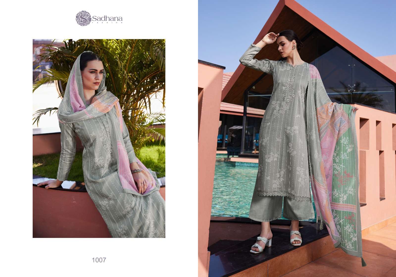 SADHANA FASHION ZABIN Salwar Kameez Wholesale catalog