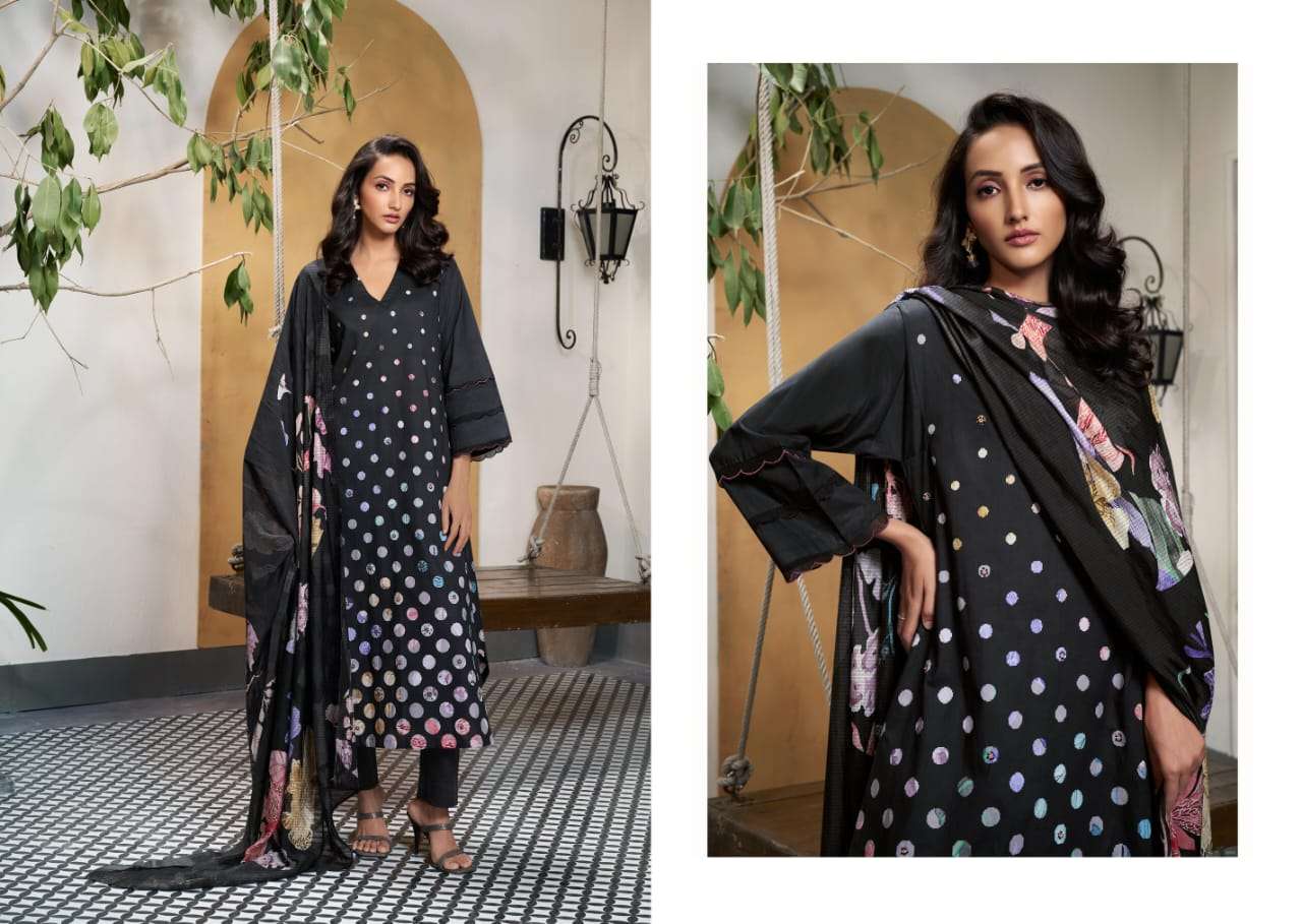 Sahiba POLKA BEAUTY Dress Material Wholesale catalog