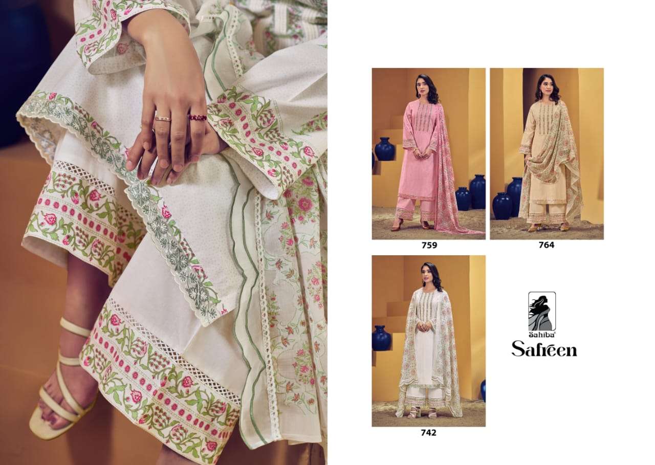 Sahiba SAFREEN Salwar Kameez Wholesale catalog