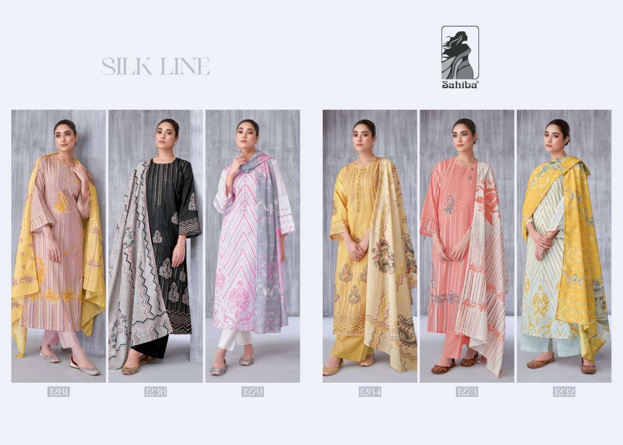 Sahiba SILK LINE Salwar Kameez Wholesale catalog