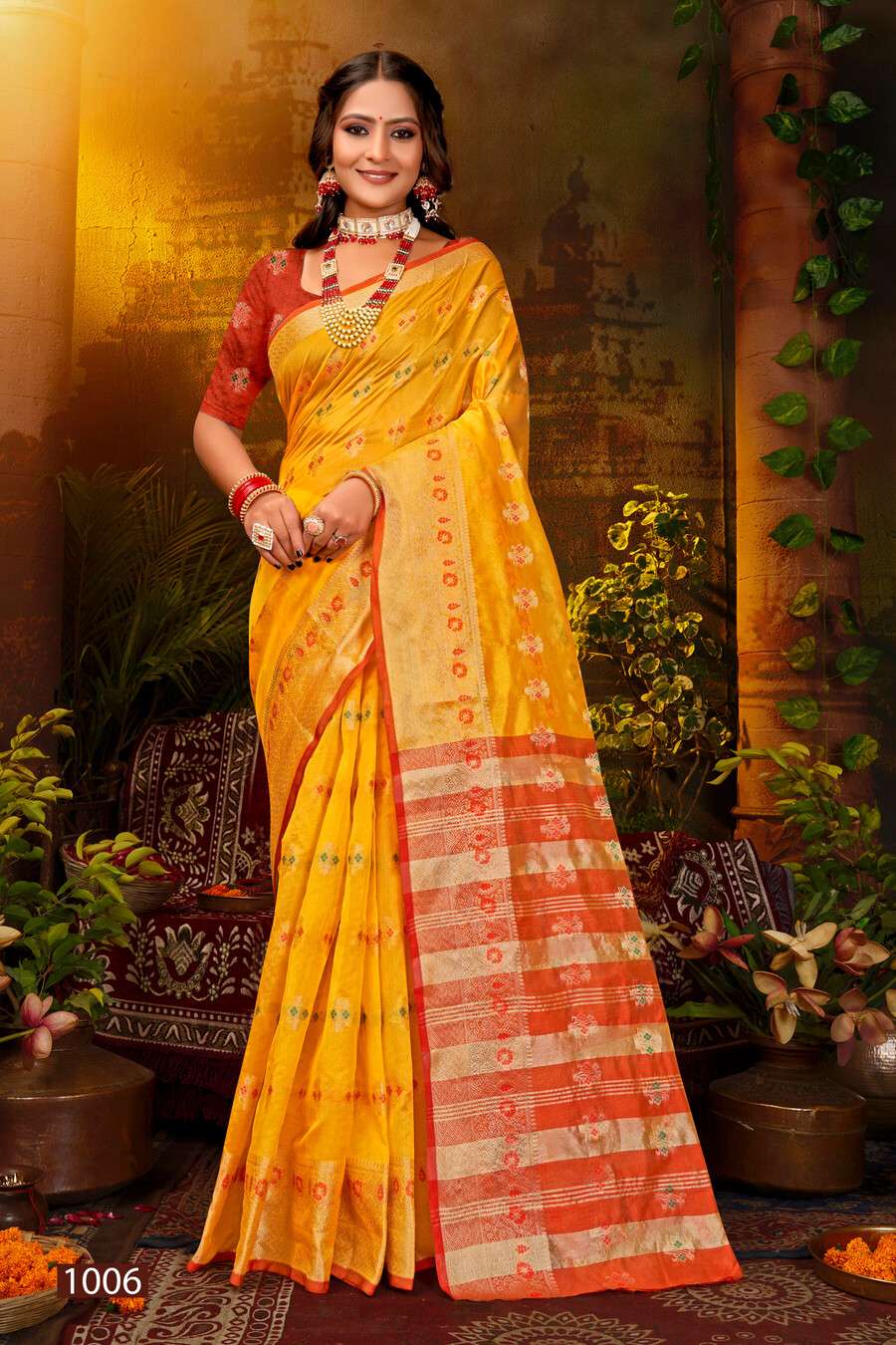 Saroj Sajelee - 2 Soft organza Saree Wholesale catalog    