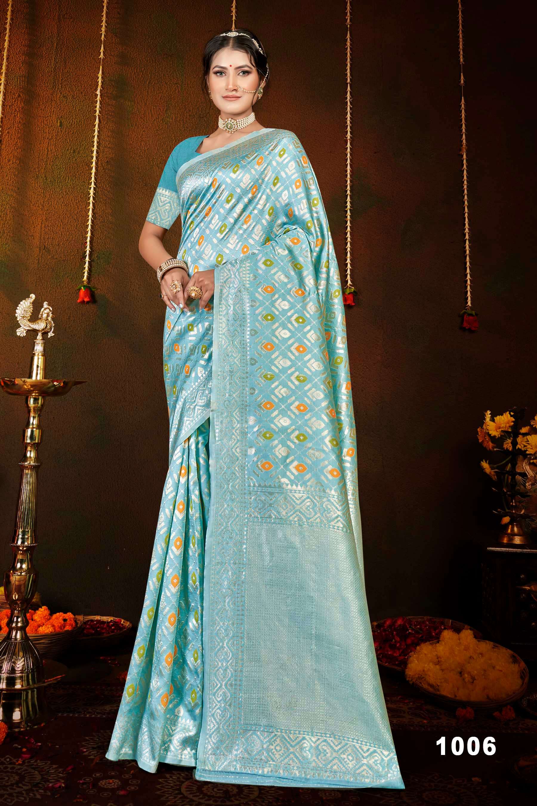 Saroj  Zohra silk Vol - 3 Soft Silk saree Saree Wholesale catalog    