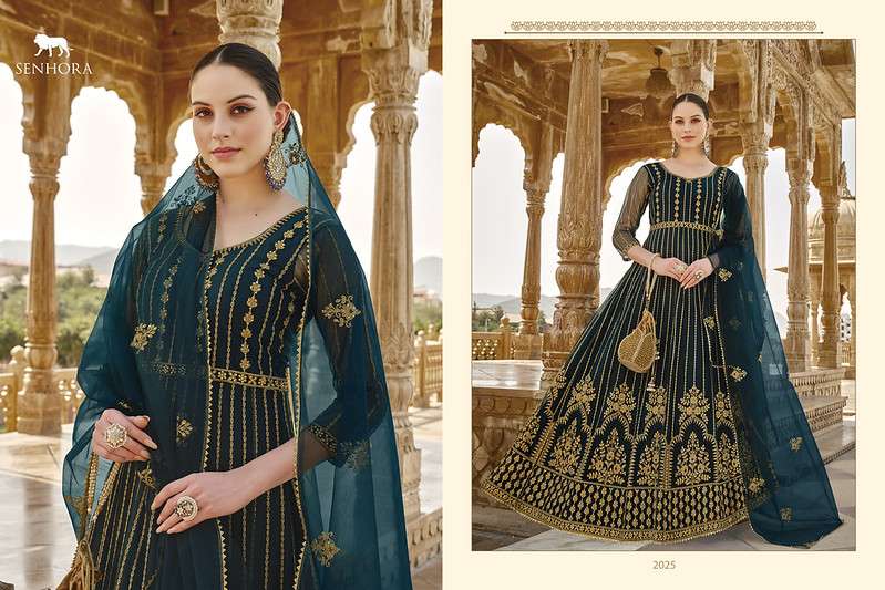 Senhora Nirjala Fancy Anarkali Salwar Suits Wholesale catalog