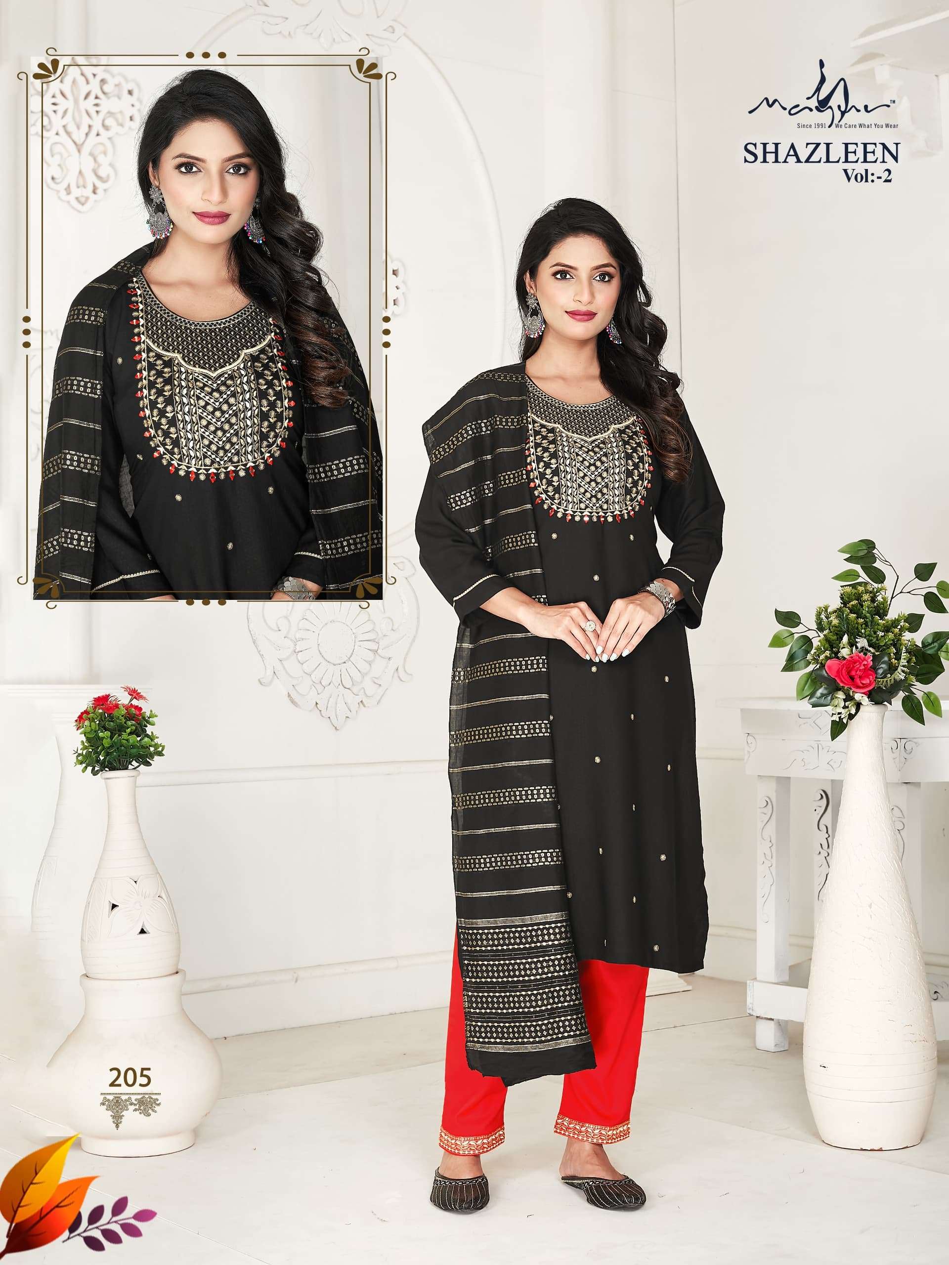 Shazleen Vol-2 Kurti Wholesale catalog