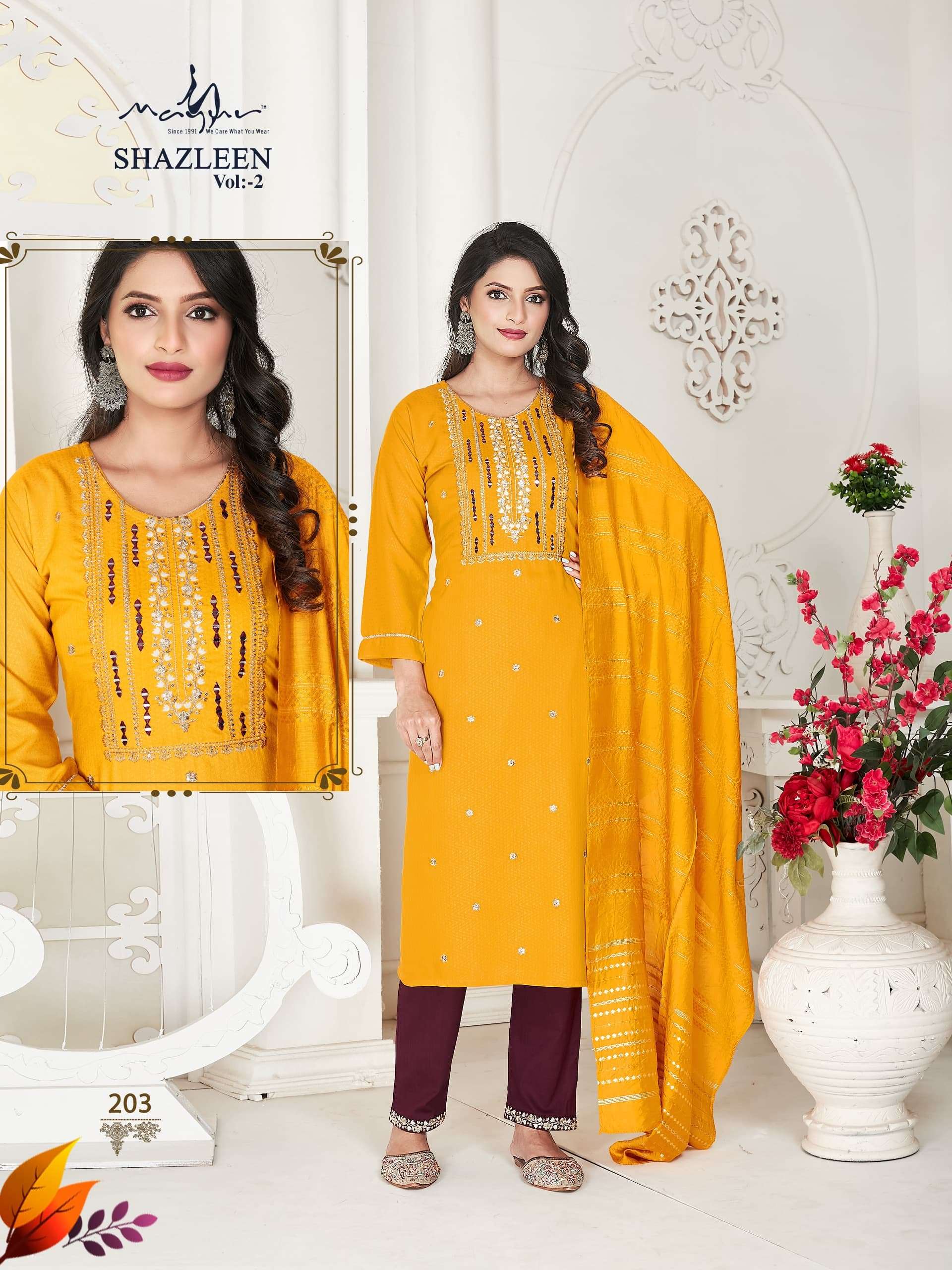 Shazleen Vol-2 Kurti Wholesale catalog