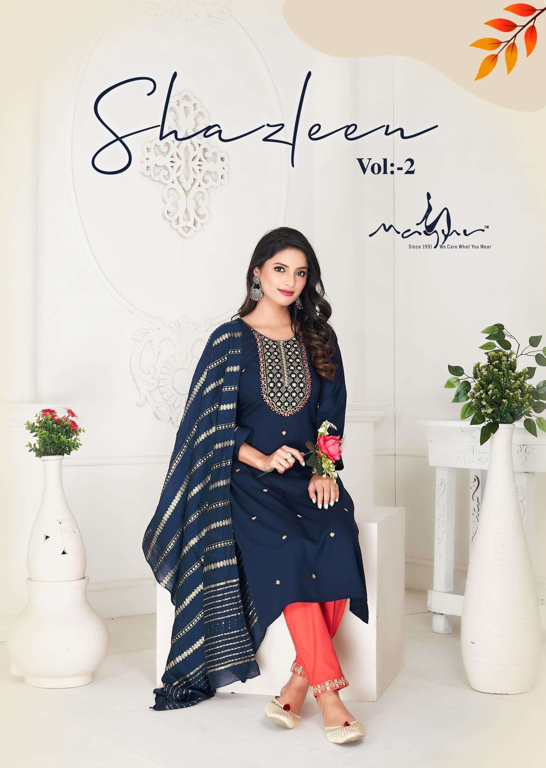 Shazleen Vol-2 Kurti Wholesale catalog