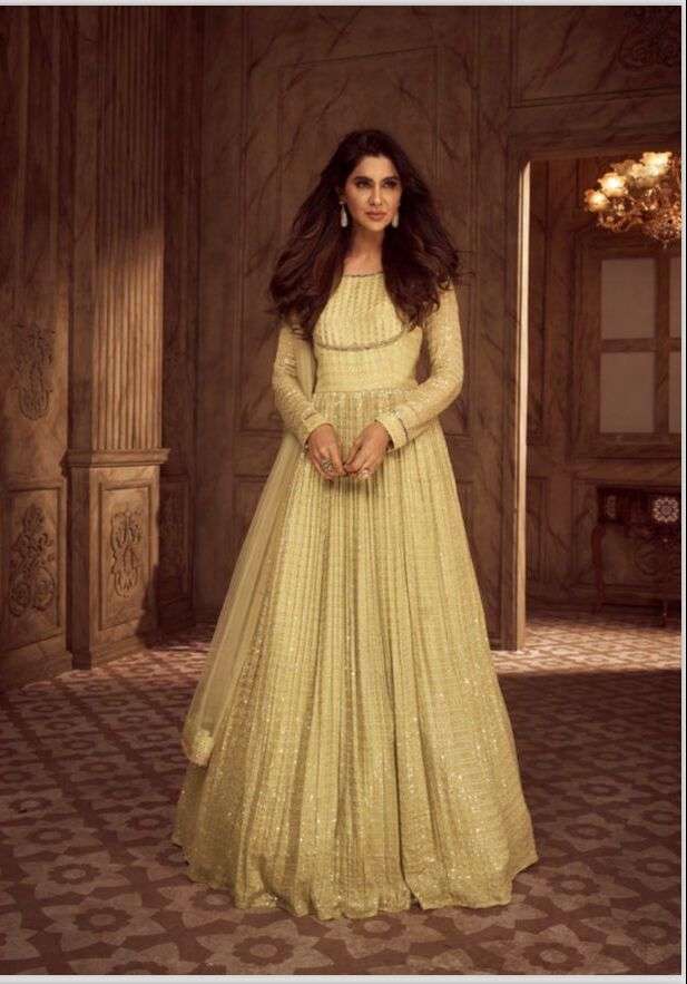 SHEHJADI GEORGETTE GOWN Kurti Wholesale catalog