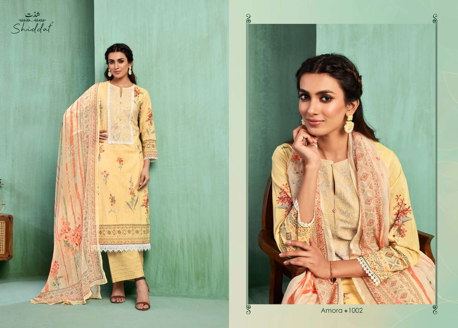 SHIDDAT AMORA Salwar Kameez Wholesale catalog