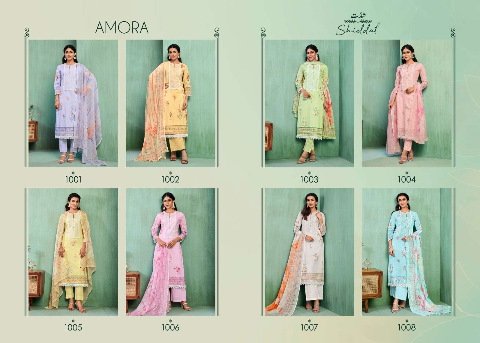 SHIDDAT AMORA Salwar Kameez Wholesale catalog