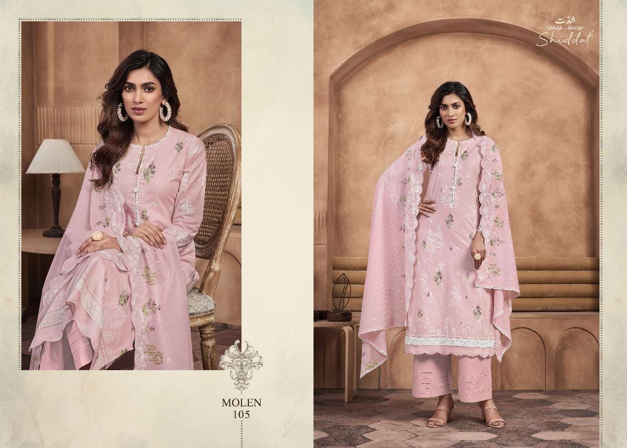 SHIDDAT MOLEN Salwar Kameez Wholesale catalog