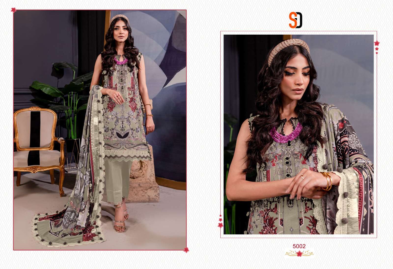 Shraddha Bliss Vol 5 Chiffon Dupatta Salwar Kameez Wholesale catalog