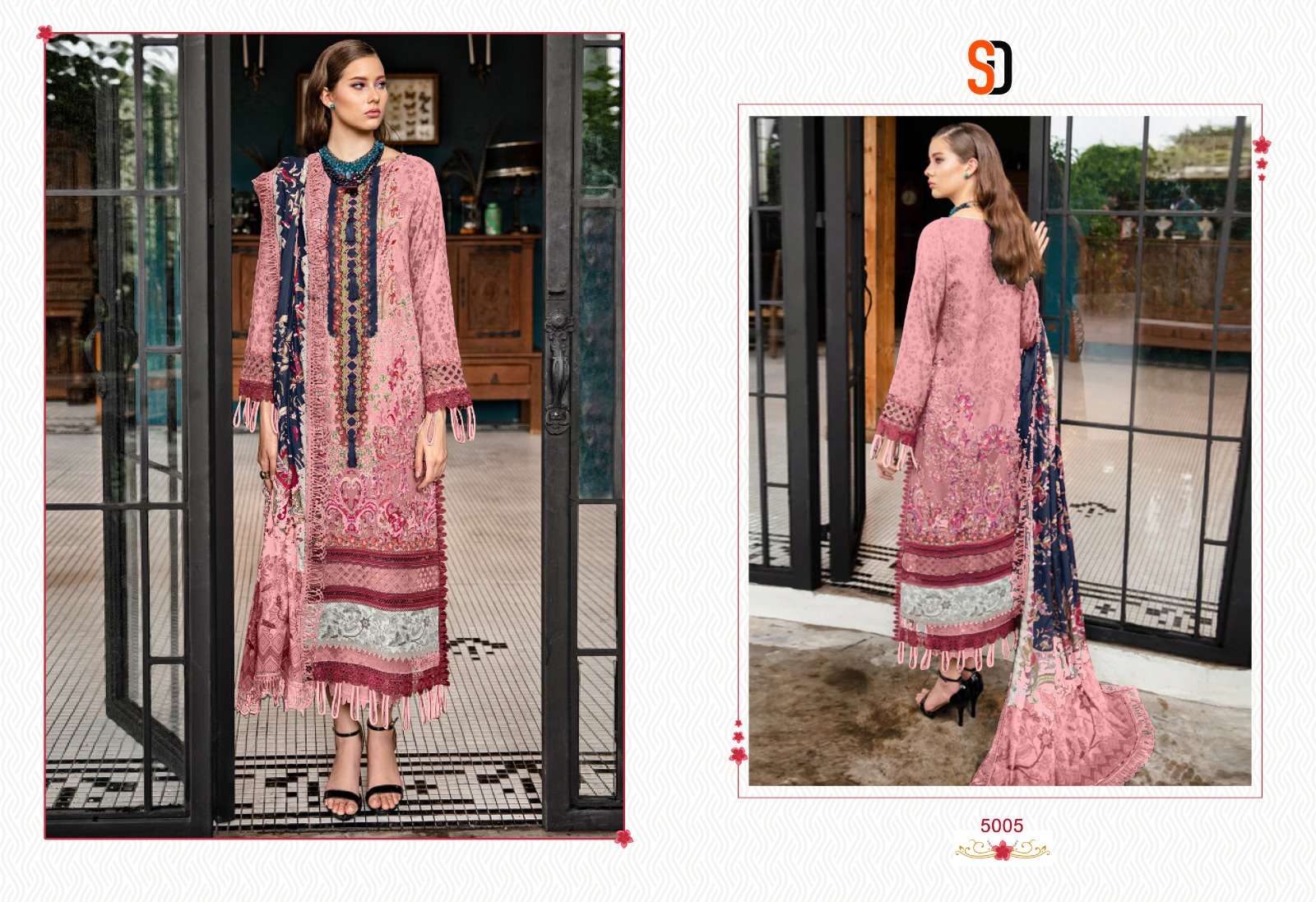 Shraddha Bliss Vol 5 Cotton Dupatta Salwar Suits Wholesale catalog