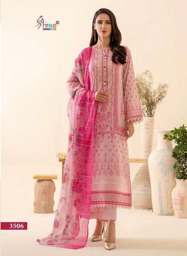 Shree Ayesha Zara 10 Chiffon Dupatta Pakistani Suit Wholesale catalog