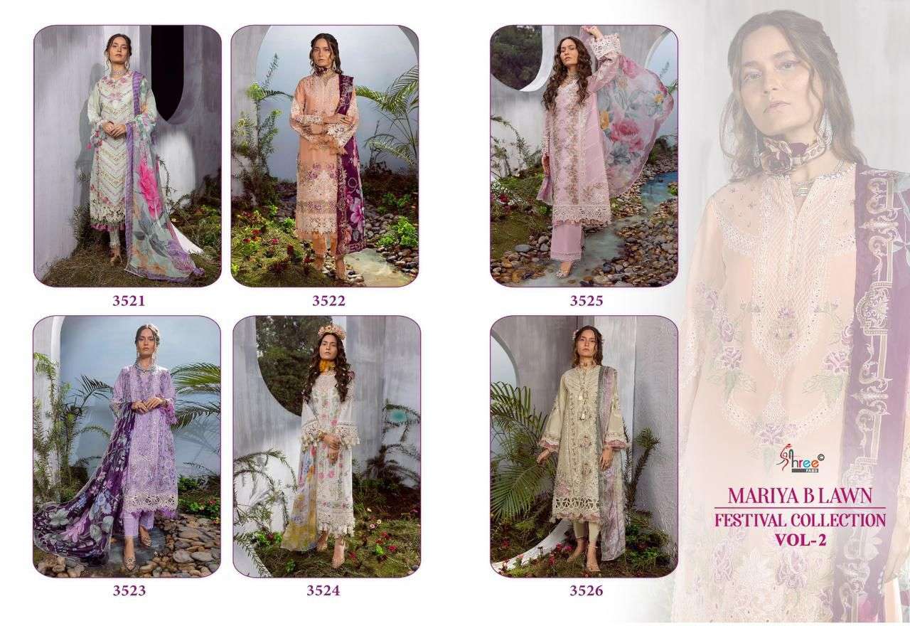 Shree Mariya B Vol 2 Cotton Dupatta Salwar Suit Wholesale catalog