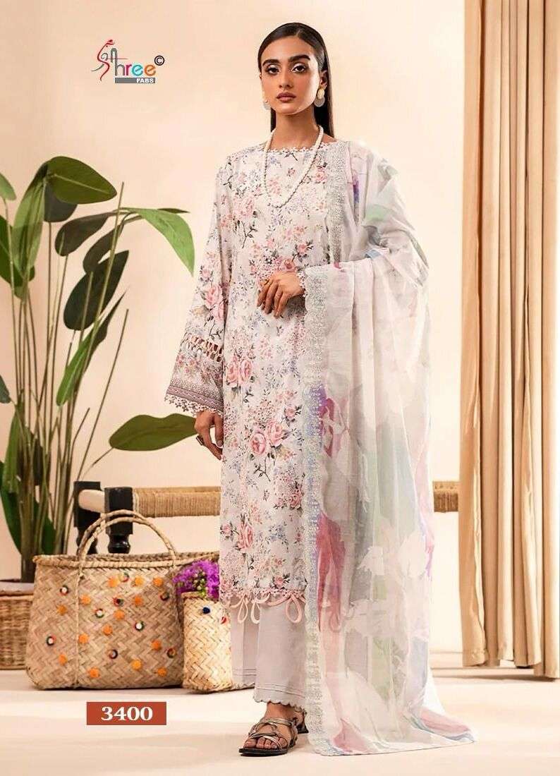 Shree Sana Safinaz Chikankari Vol 3 Chiffon Dupatta Salwar Kameez Wholesale catalog