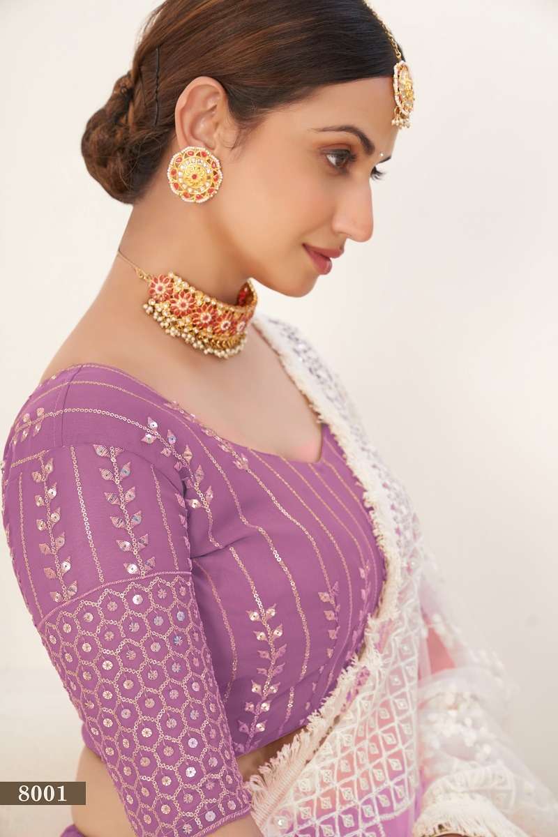 SIYA VOL-1 TWILIGHT LAVENDER PREMIUM COLLECTION THIS WEDDING SEASON Lehenga choli Wholesale catalog