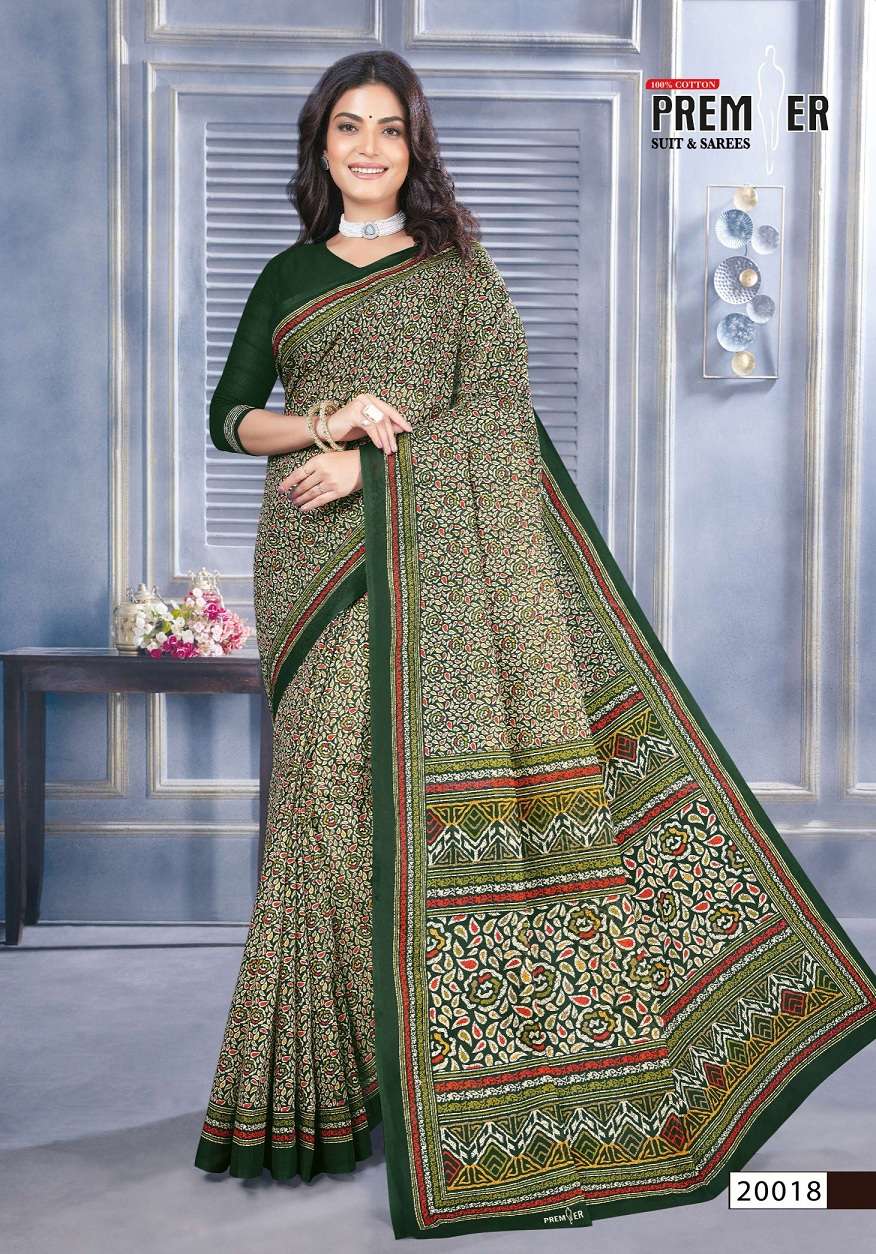 Sukanya Saravani Vol-20 – Premium Cotton Sarees Wholesale Catalog