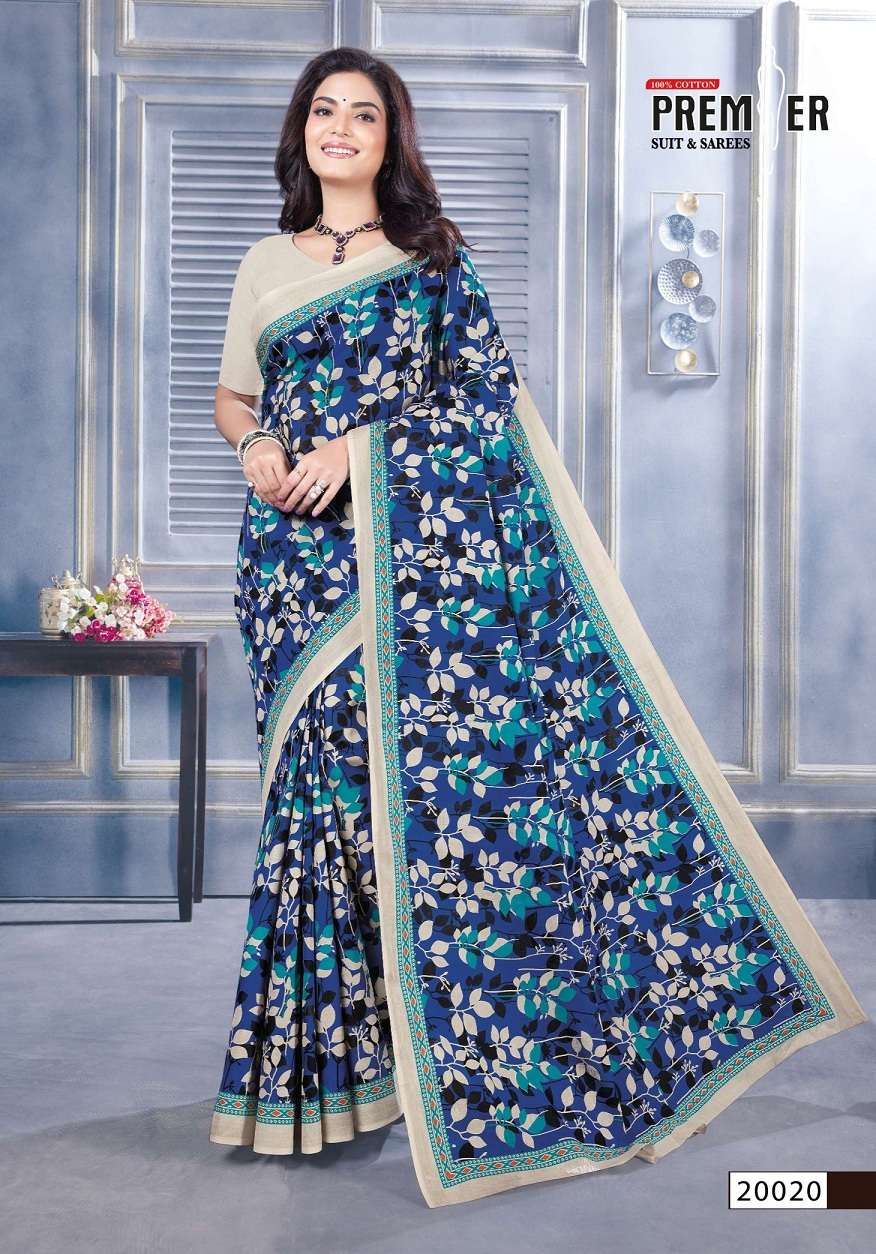 Sukanya Saravani Vol-20 – Premium Cotton Sarees Wholesale Catalog