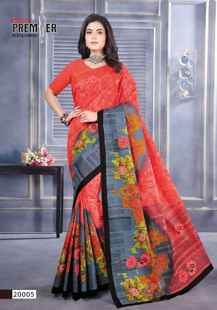 Sukanya Saravani Vol-20 – Premium Cotton Sarees Wholesale Catalog