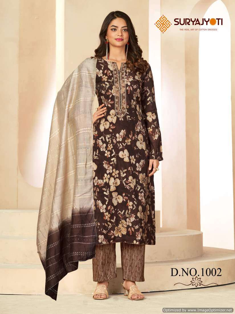 Suryajyoti Phalguni Vol-1 – Dress Material - Wholesale Catalog