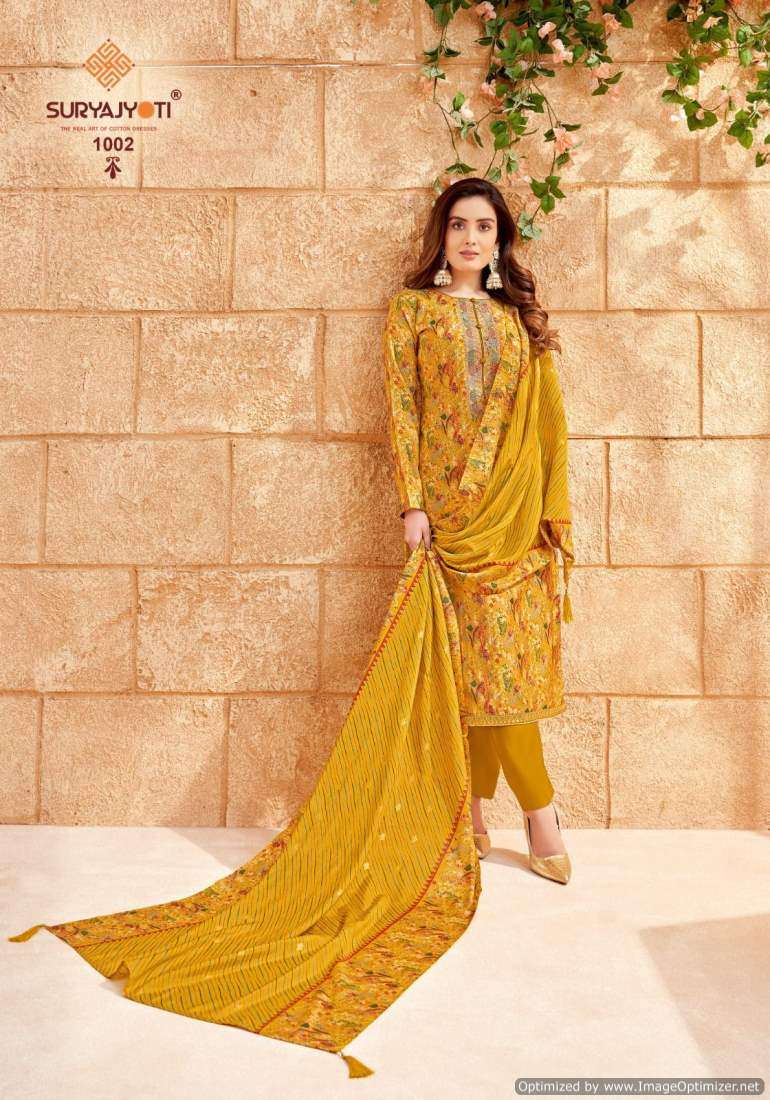 Suryajyoti Priyanka Vol-1 – Dress material - Wholesale catalog