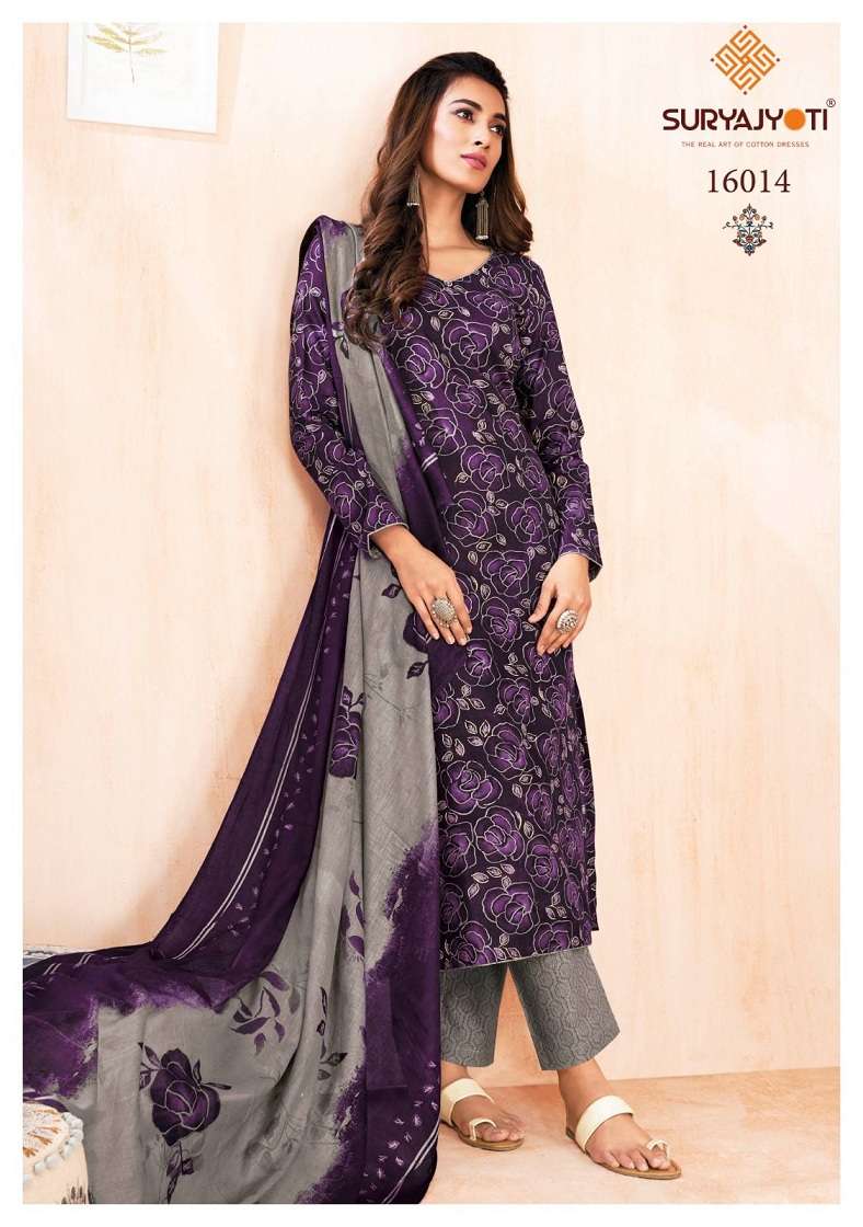 Suryajyoti Zion Vol-16 – Cotton Dress Material Wholesale Catalog