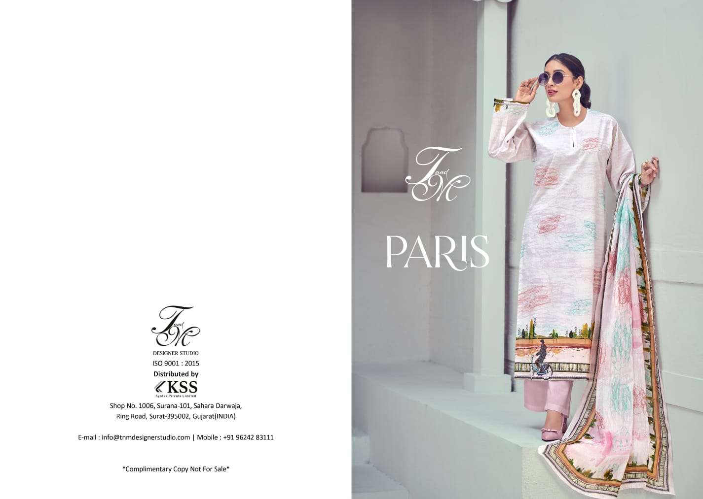 T&M PARIS Salwar Kameez Wholesale catalog