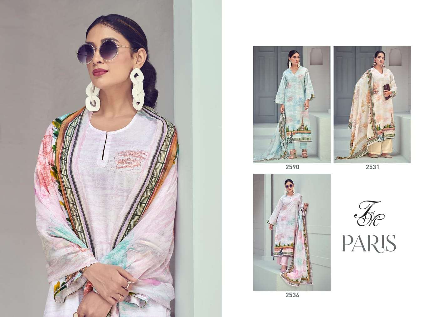 T&M PARIS Salwar Kameez Wholesale catalog