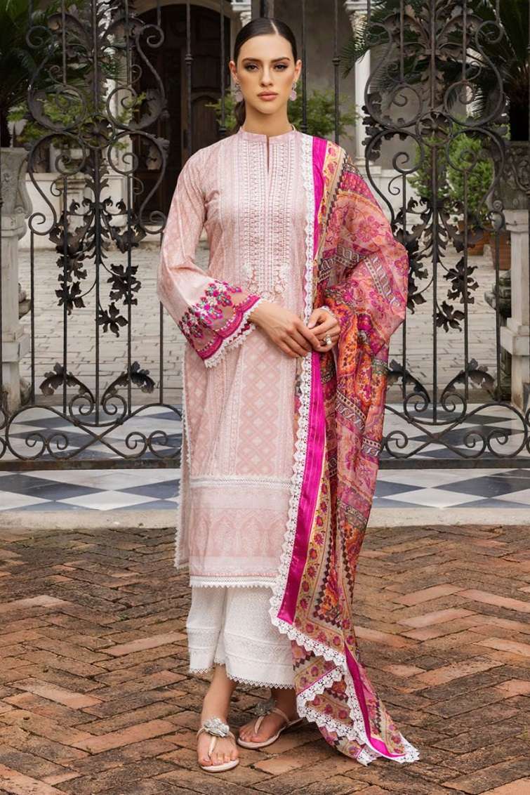 Taj 497 And 498 Queen Court Chiffon Dupatta Salwar Kameez Wholesale catalog