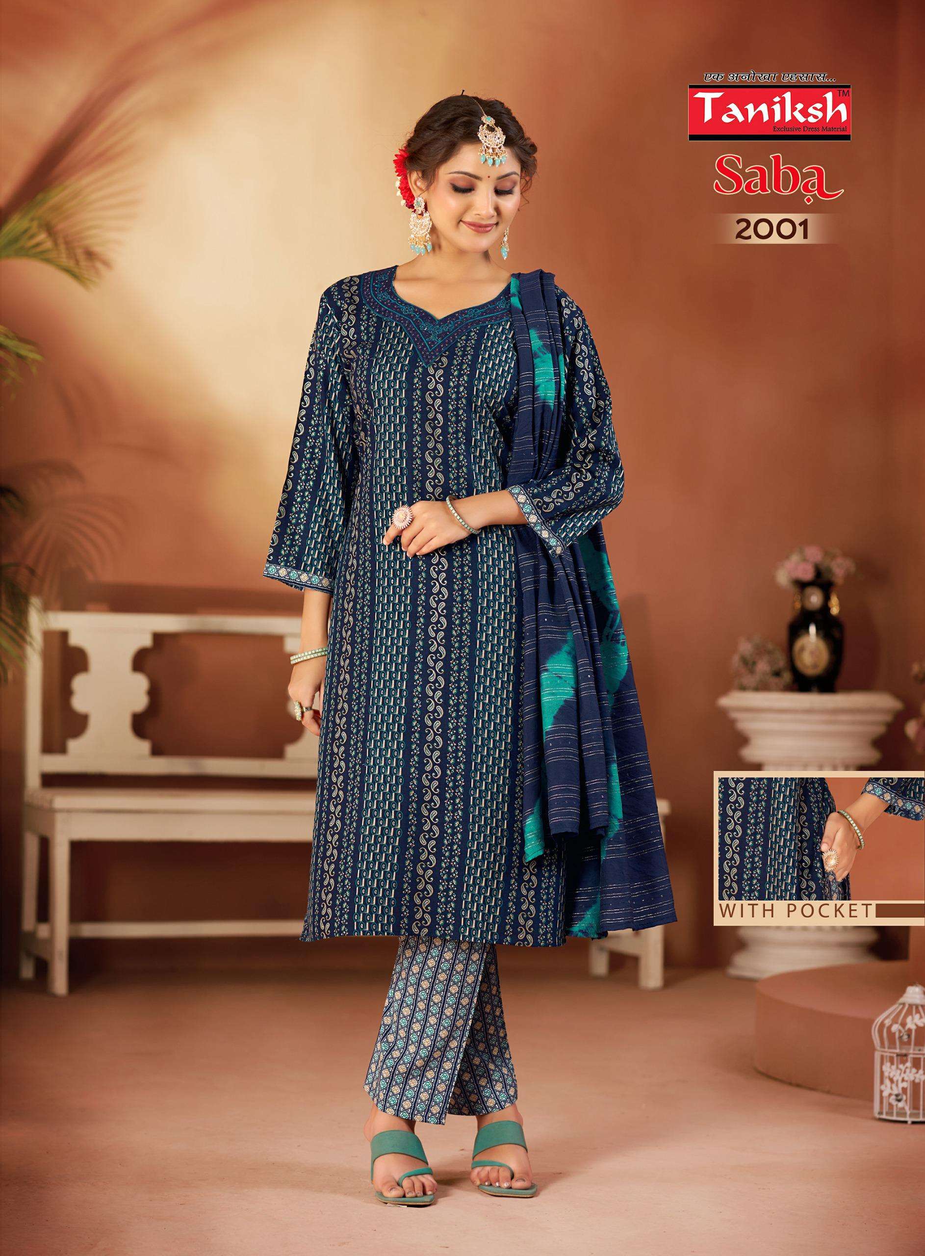 TANIKSH SABA VOL 2 Kurti Wholesale catalog