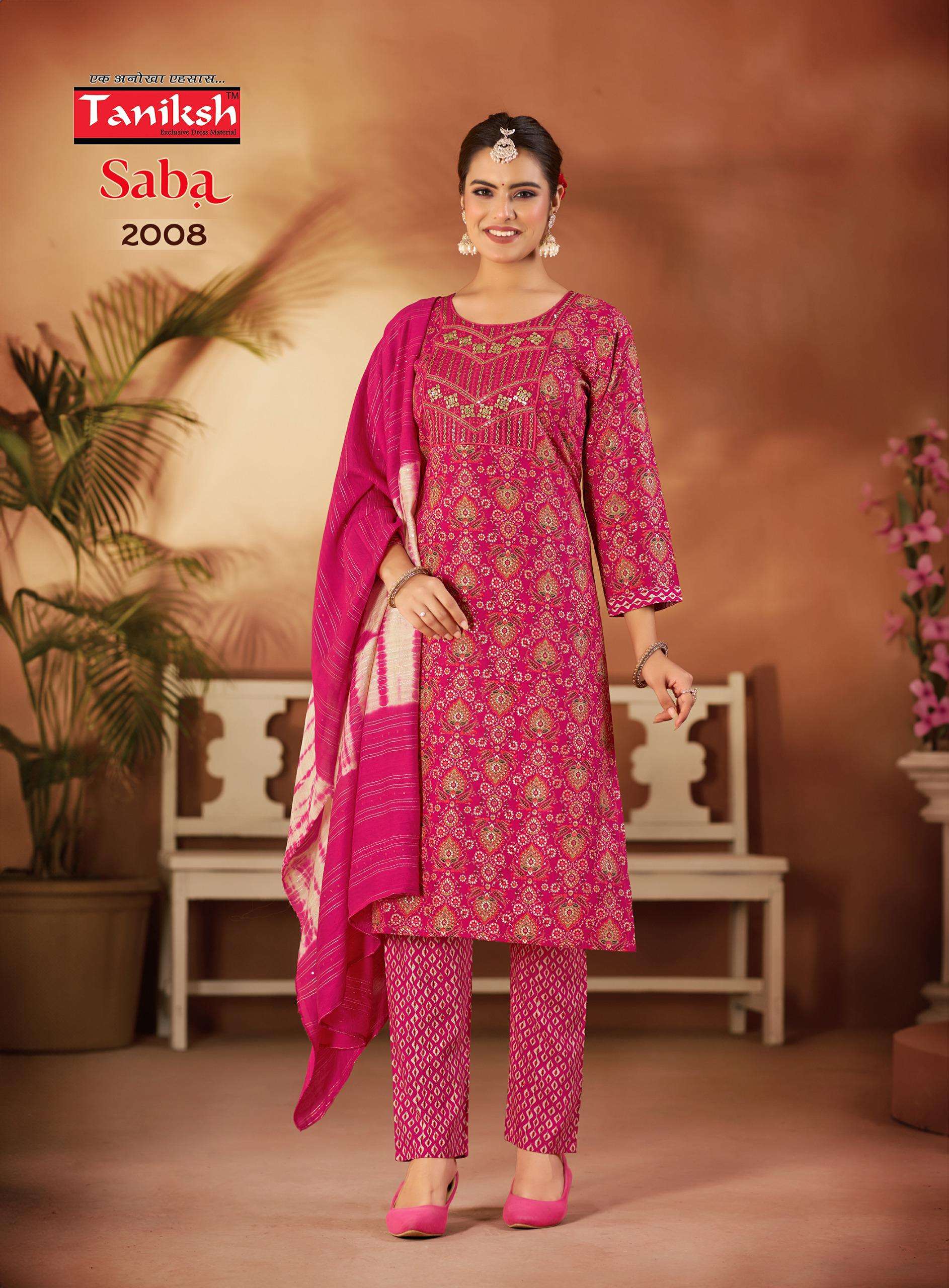 TANIKSH SABA VOL 2 Kurti Wholesale catalog