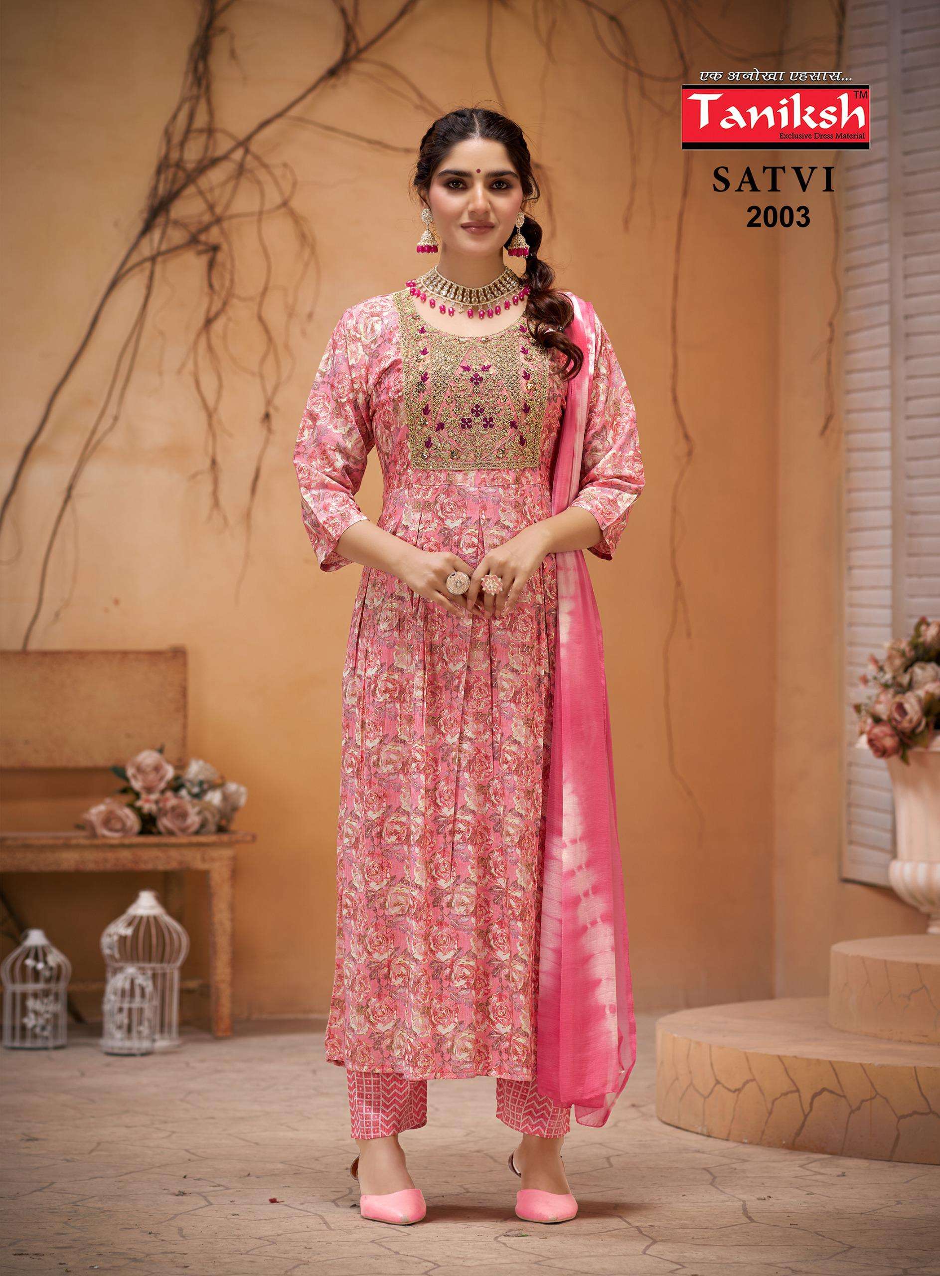 TANIKSH SATVI vol - 2 Kurti Wholesale catalog