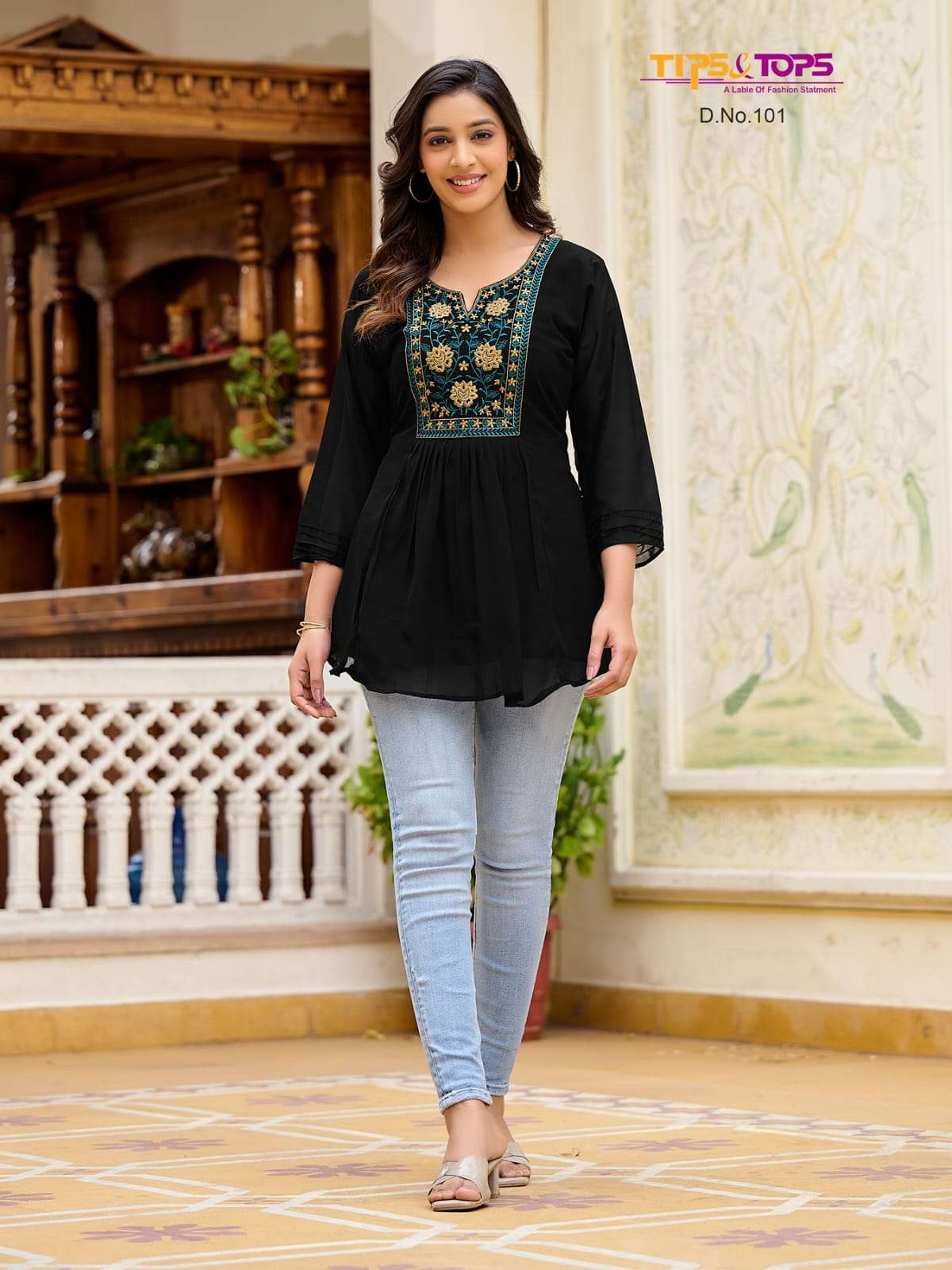 TIPS & TOPS GLAMOUR Kurti Wholesale catalog