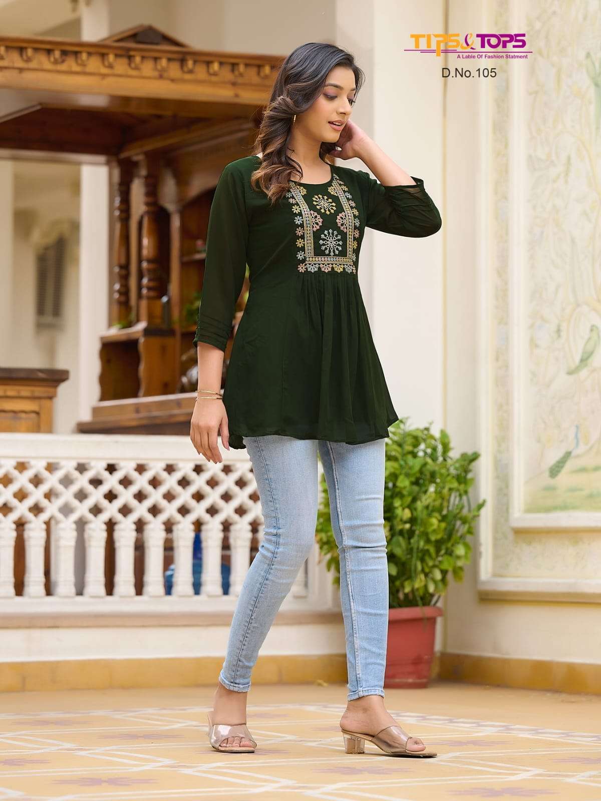 TIPS & TOPS GLAMOUR Kurti Wholesale catalog