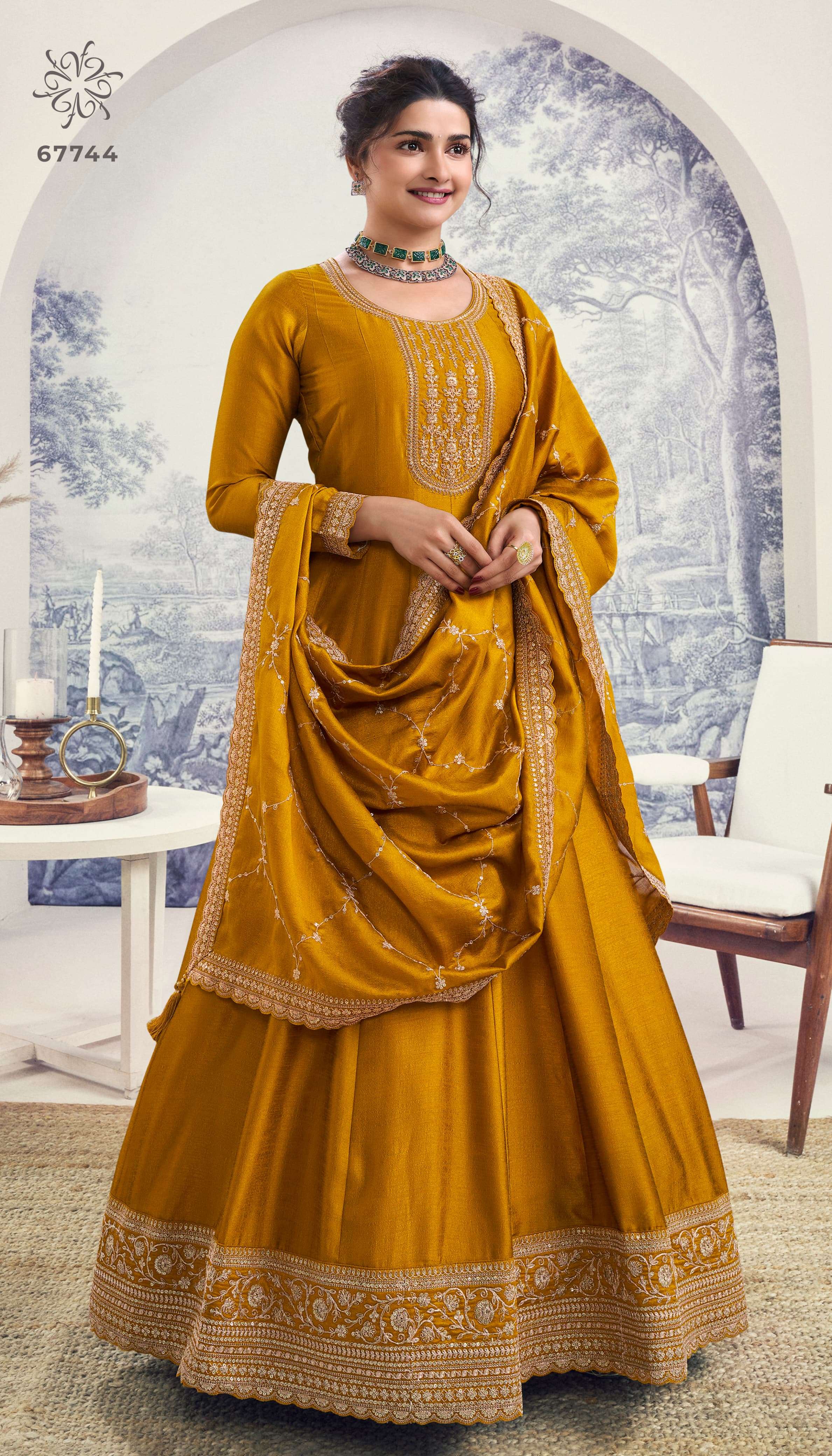 Vinay Kuleesh Aaliya 2 Georgette Salwar Suit Wholesale catalog