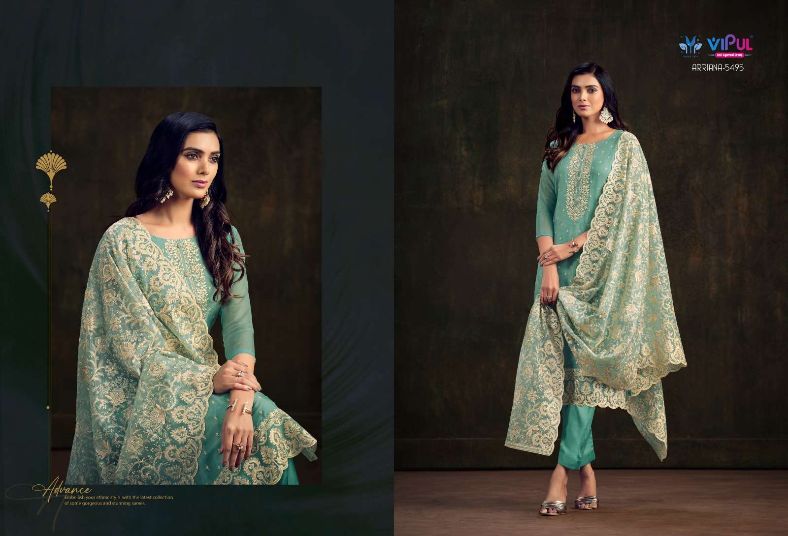 Vipul ARRIANA Salwar Suits Wholesale catalog