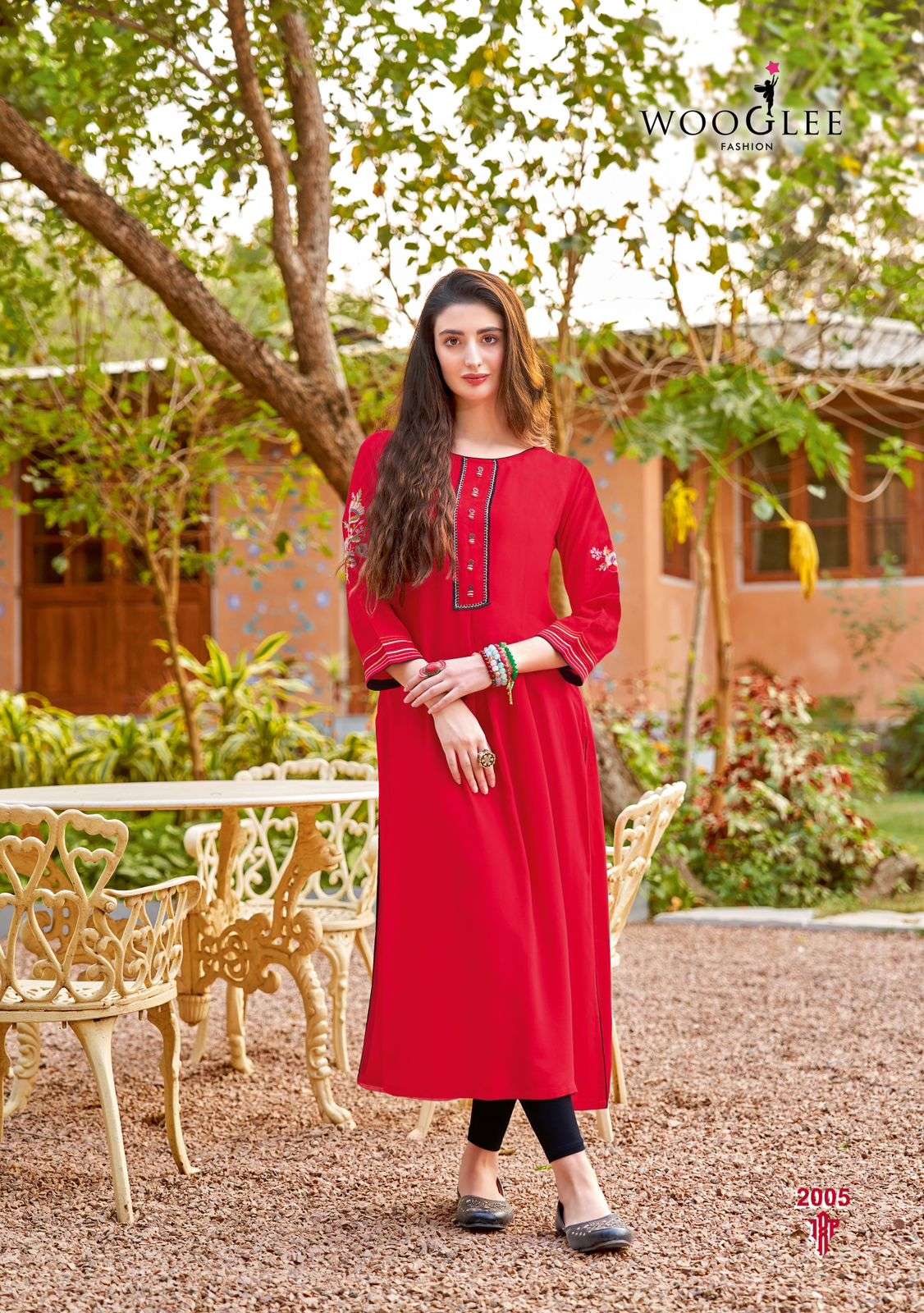 WOOGLEE SAMIRA Kurti Wholesale catalog