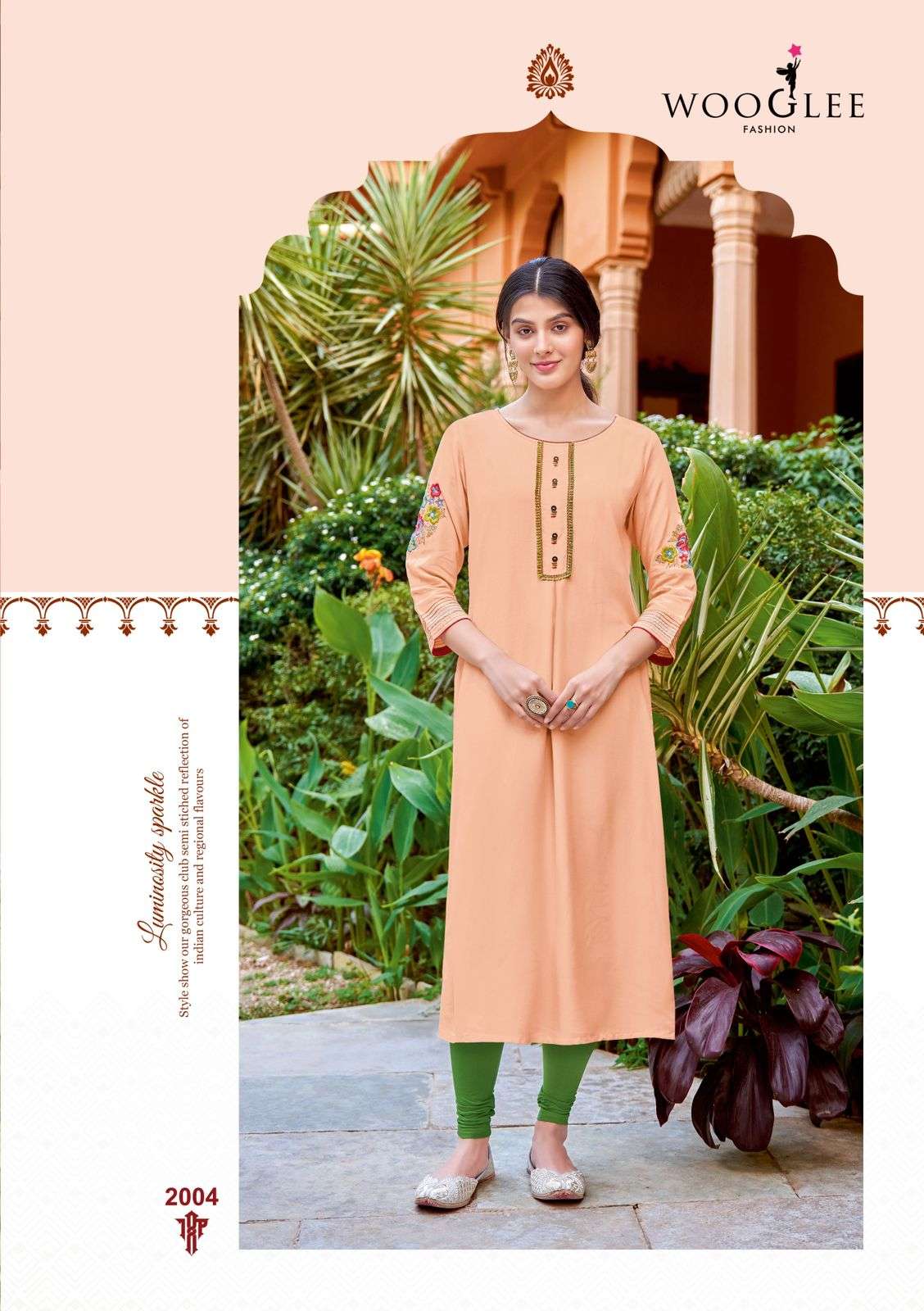 WOOGLEE SAMIRA Kurti Wholesale catalog