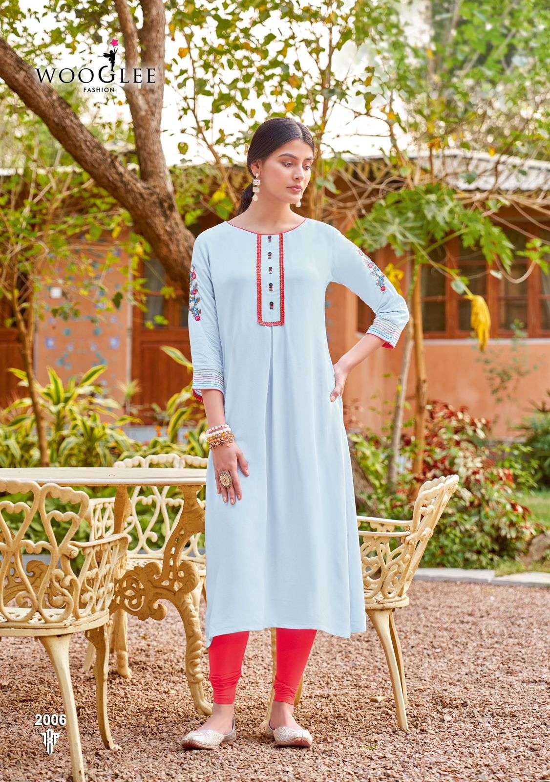 WOOGLEE SAMIRA Kurti Wholesale catalog