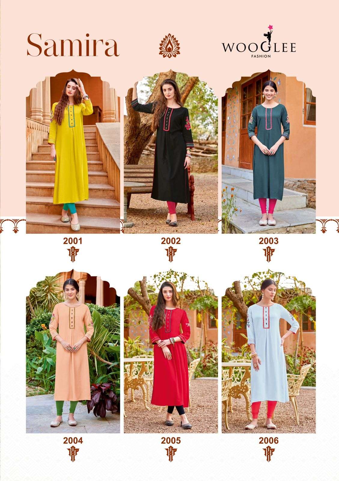 WOOGLEE SAMIRA Kurti Wholesale catalog