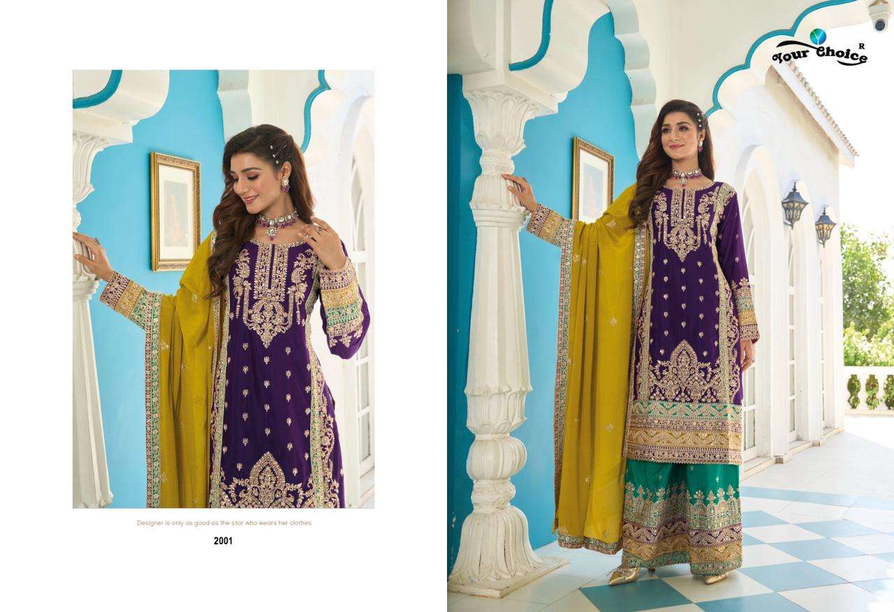 Your Choice Apsara Designer Salwar Kameez Wholesale catalog