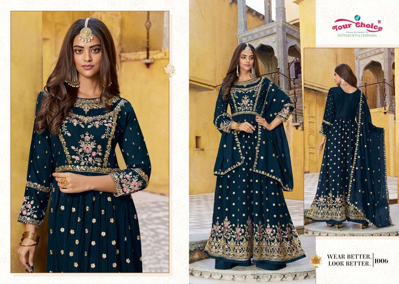 Your Choice Raziya Nayra Designer Salwar Suit Wholesale catalog