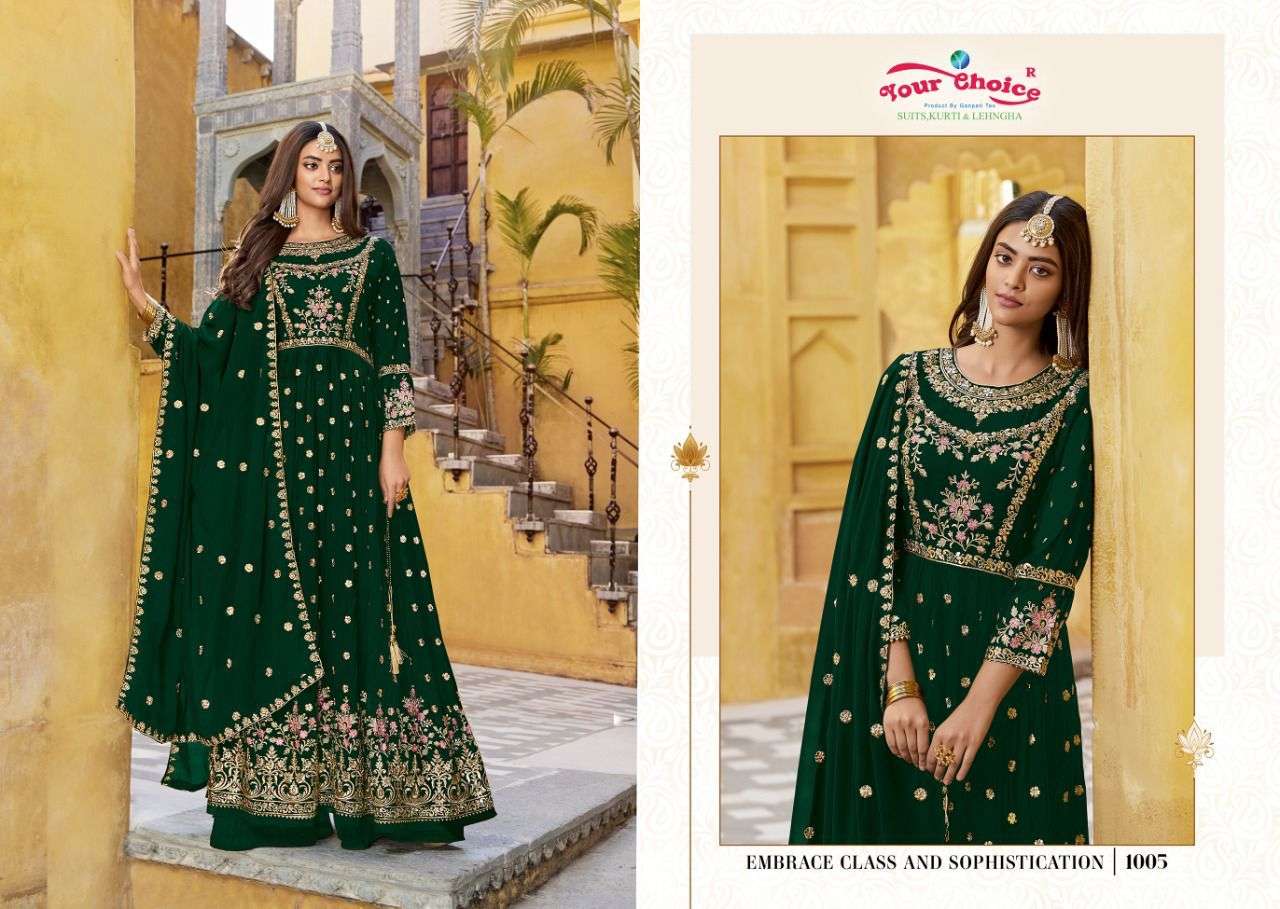Your Choice Raziya Nayra Designer Salwar Suit Wholesale catalog