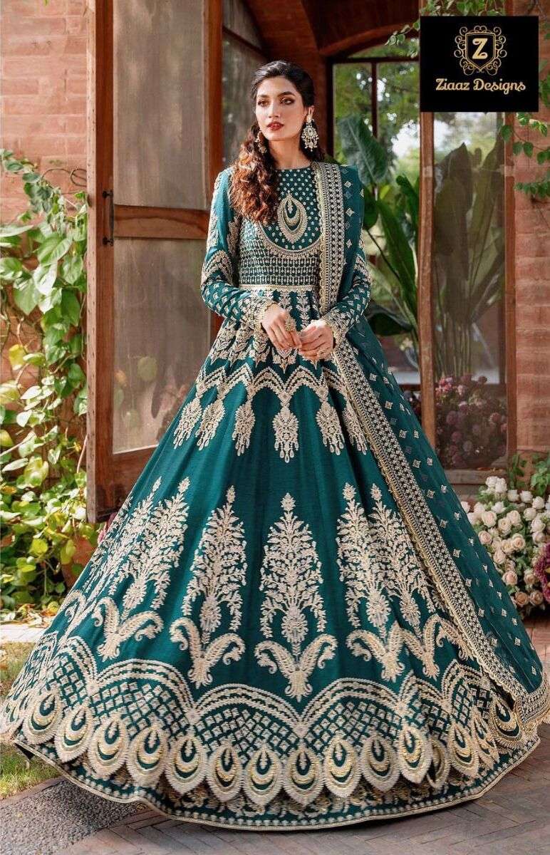 Ziaaz Designs 424 Beautiful Georgette Salwar Kameez Wholesale catalog