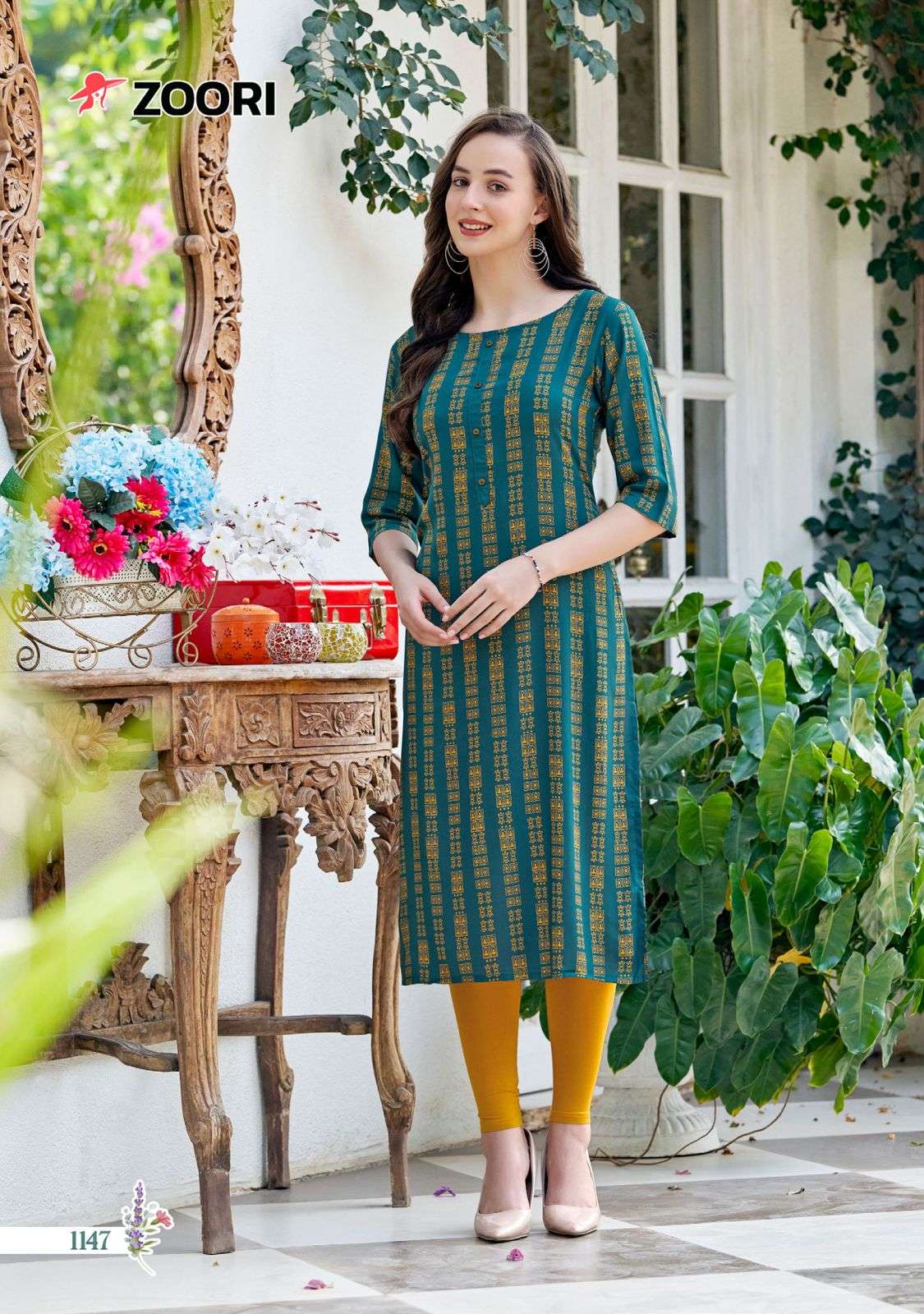 ZOORI Akshara Vol 25 Kurti Wholesale catalog