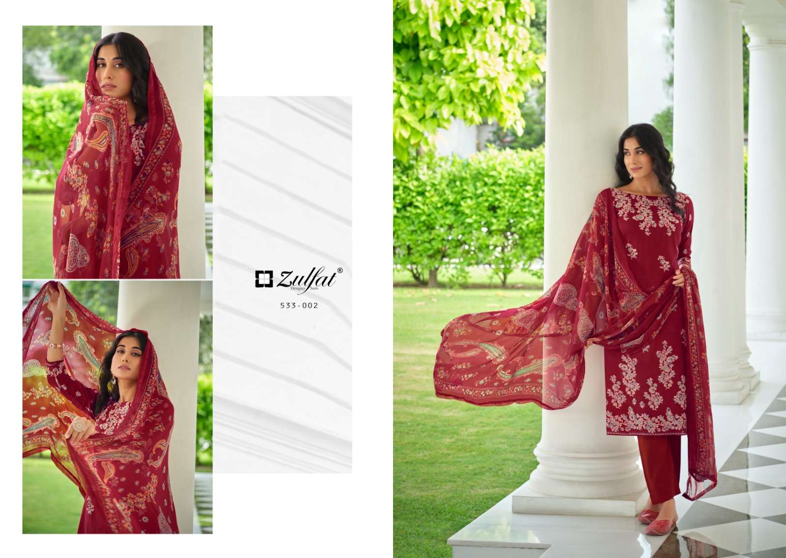 Zulfat Saheli Exclusive Designer Dress Material Wholesale catalog