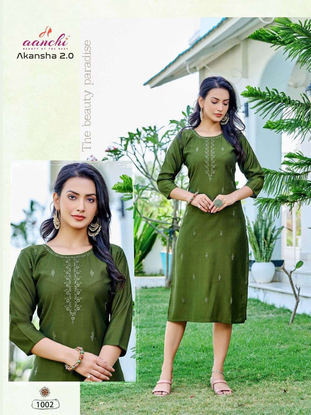 Aanchi AKANSHA-2.0 Kurti Wholesale catalog